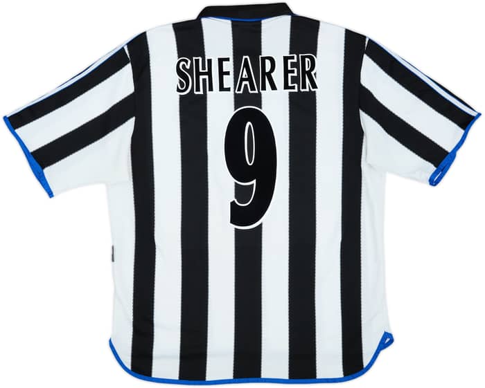 1999-00 Newcastle Home Shirt Shearer #9 - 8/10 - (XL)
