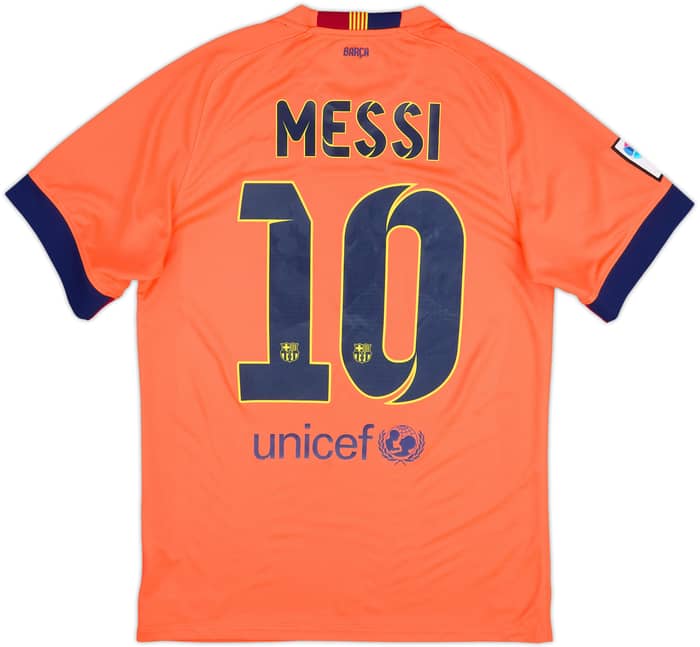 2014-15 Barcelona Away Shirt Messi #10 - 8/10 - (S)