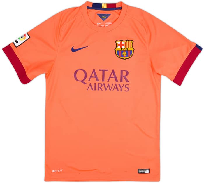 2014-15 Barcelona Away Shirt Messi #10 - 8/10 - (S)