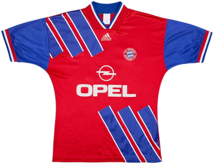 1993-95 Bayern Munich Home Shirt #10 - 5/10 - (M)