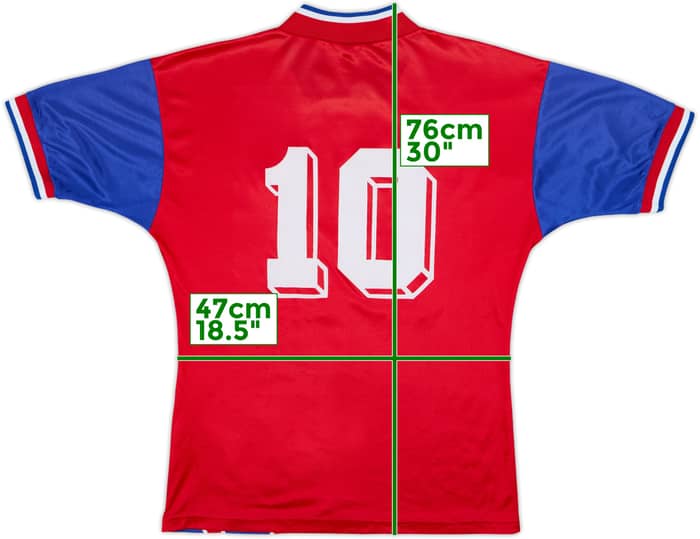 1993-95 Bayern Munich Home Shirt #10 - 5/10 - (M)