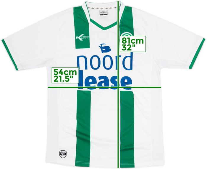 2009-10 FC Groningen Home Shirt - 10/10 - (XL)