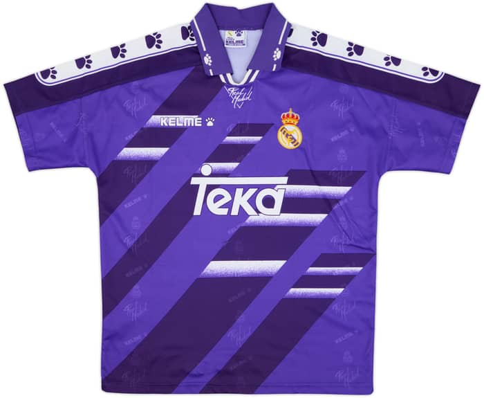 1994-96 Real Madrid Away Shirt - 8/10 - (L)