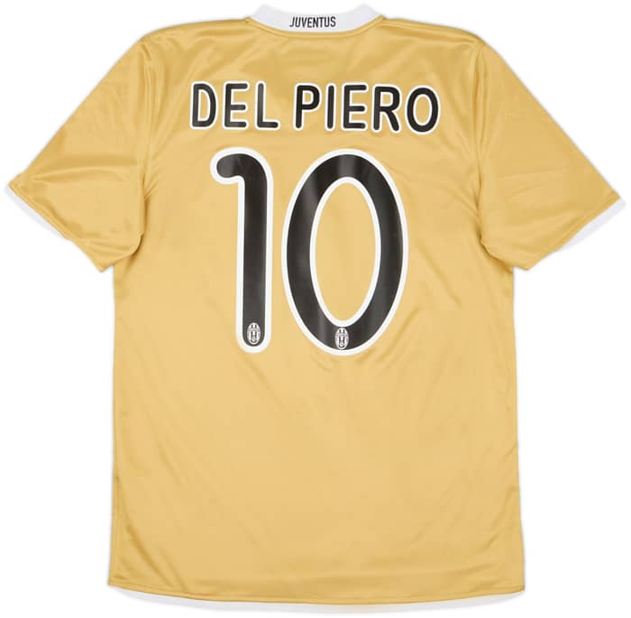 2008-09 Juventus Away Shirt Del Piero #10 - 7/10 - (M)