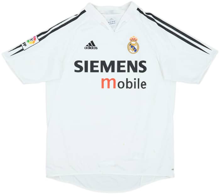 2004-05 Real Madrid Home Shirt - 5/10 - (XL.Boys)