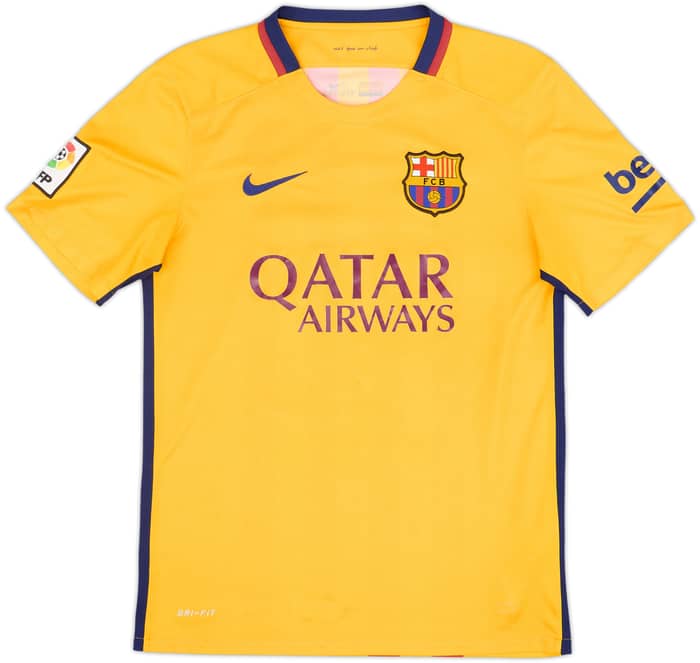 2015-16 Barcelona Away Shirt Neymar Jr #11 - 6/10 - (S)