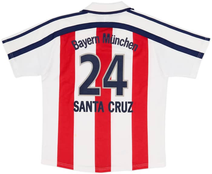 2000-01 Bayern Munich Away Shirt Santa Cruz #24 - 8/10 - (Y)