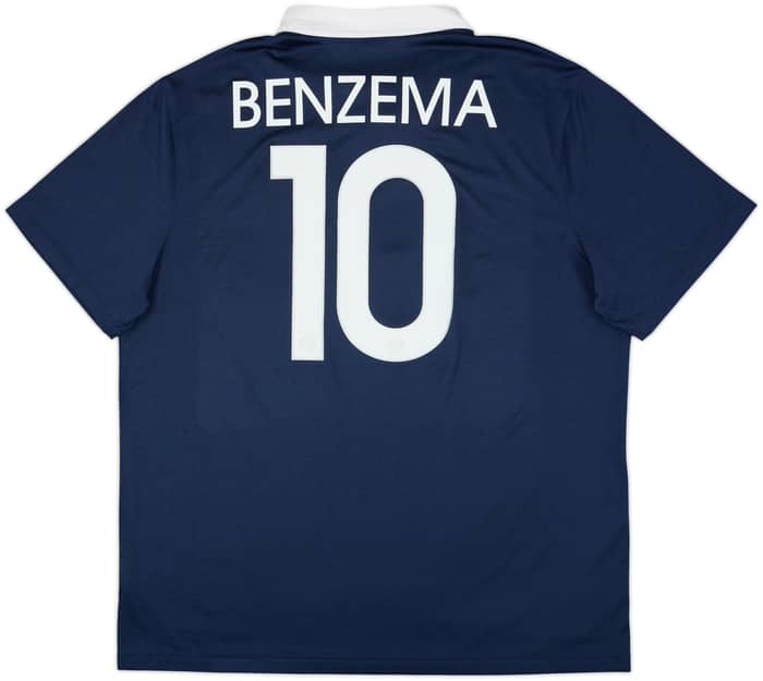 2014-15 France Home Shirt Benzema #10 - 10/10 - (XL)