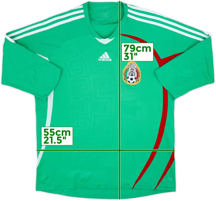 2008-09 Mexico Home Shirt - 5/10 - (L)