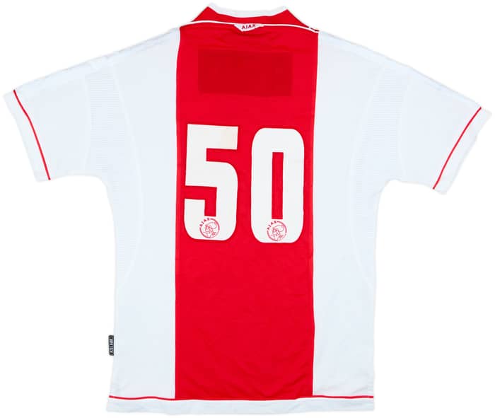 1999-00 Ajax Home Shirt #50 - 8/10 - (M)