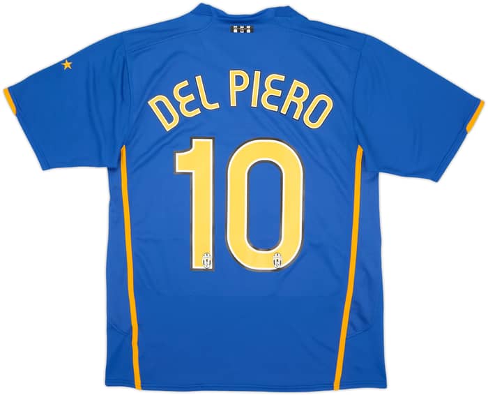 2007-08 Juventus Away Shirt Del Piero #10 - 6/10 - (M)