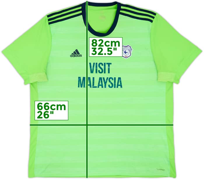 2017-18 Cardiff City Away Shirt - 5/10 - (XXL)