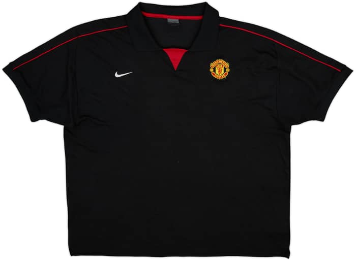 2004-05 Manchester United Nike Polo Shirt - 7/10 - (XXL)