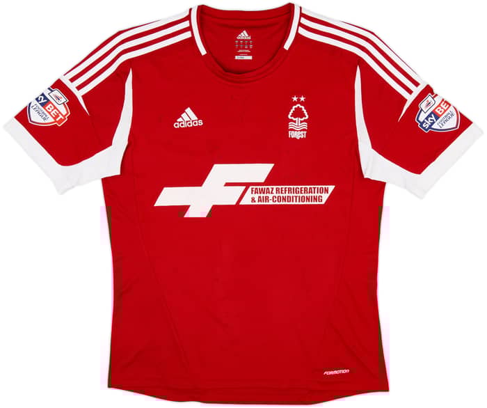 2013-14 Nottingham Forest Signed Home Shirt Mackie #12 - 6/10 - (L)