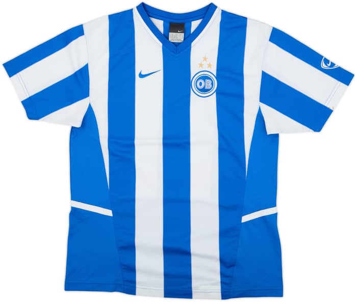 2004-05 OB Odense Home Shirt - 8/10 - (XL.Boys)