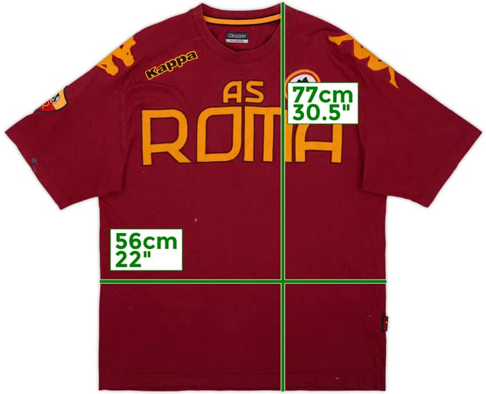 2012-13 Roma Kappa Cotton Tee - 7/10 - (XL)