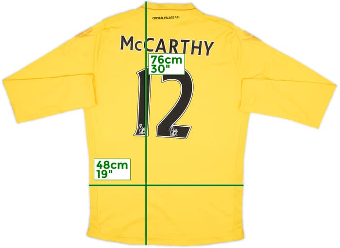 2015-16 Crystal Palace GK Shirt McCarthy #12 - 5/10 - (L)