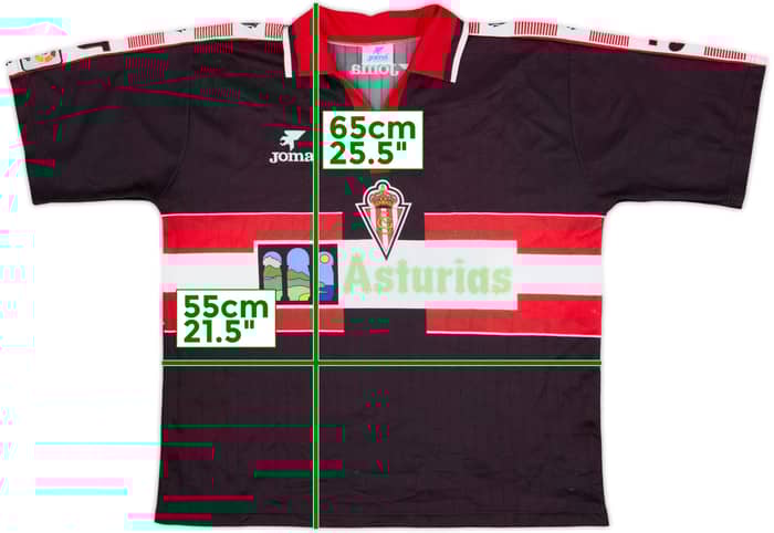 1996-97 Sporting Gijon Third Shirt - 8/10 - (M)