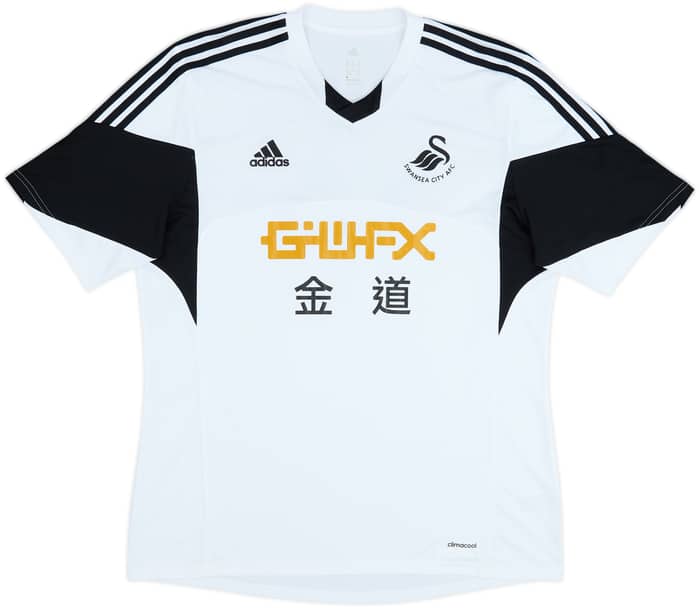 2013-14 Swansea Home Shirt Wilfried #10 - 7/10 - (XL)
