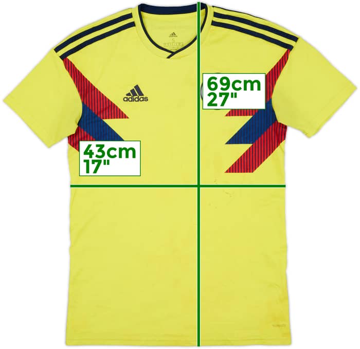 2018-19 Colombia Home Shirt - 4/10 - (S)
