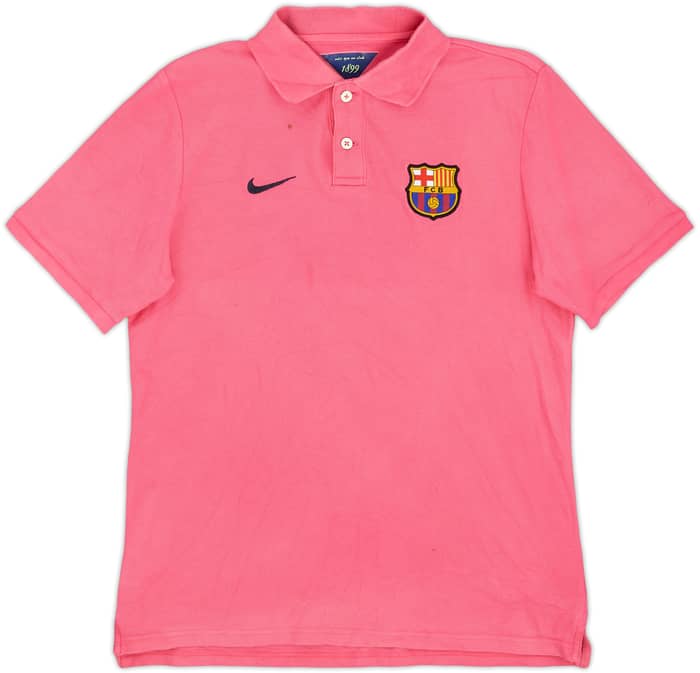2014-15 Barcelona Nike Polo Shirt - 8/10 - (XL.Boys)