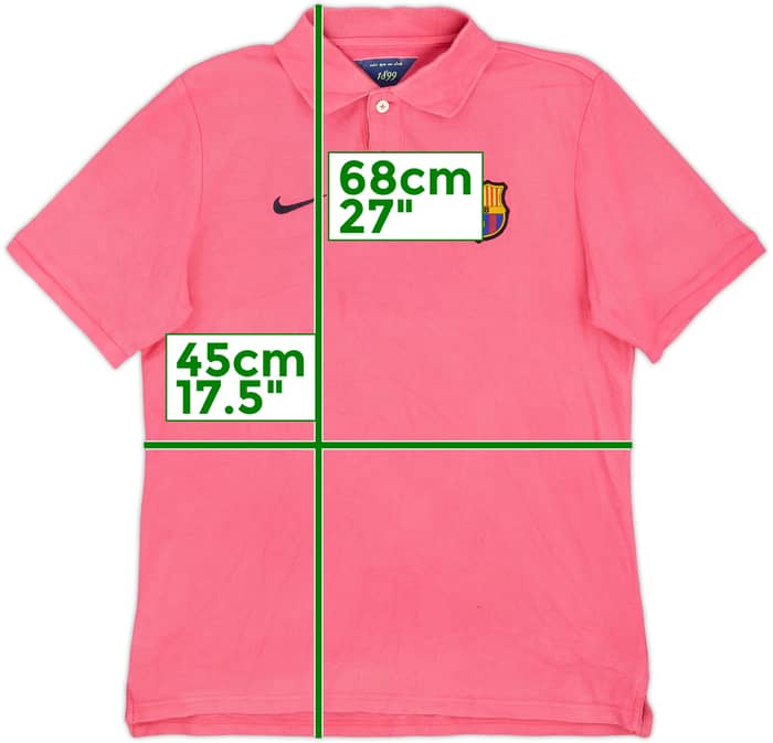 2014-15 Barcelona Nike Polo Shirt - 8/10 - (XL.Boys)