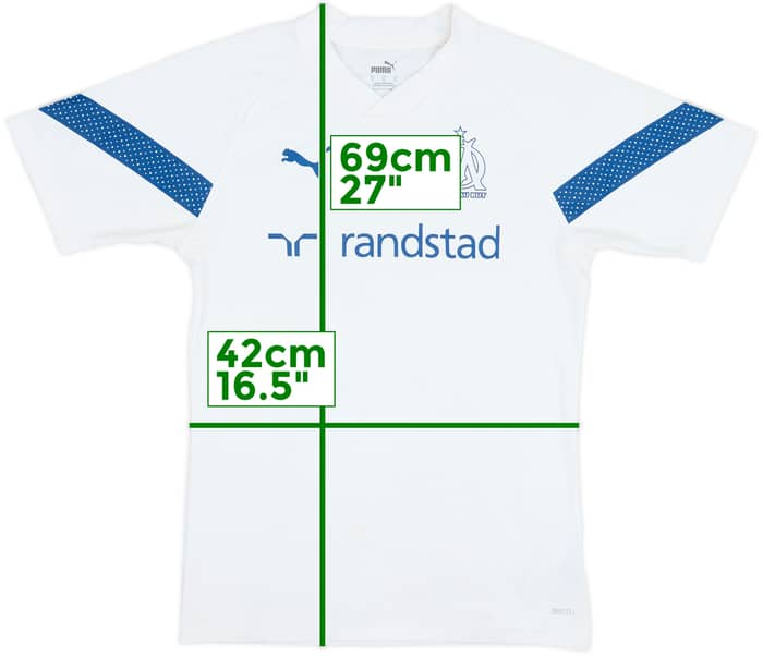 2022-23 Marseille Puma Training Shirt - 4/10 - (S)
