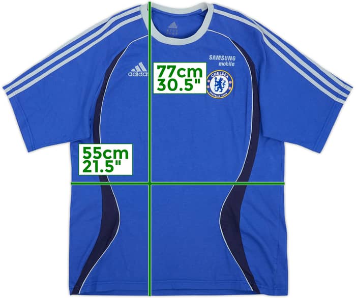 2006-07 Chelsea adidas Cotton Tee - 8/10 - (L)