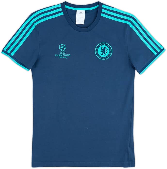 2015-16 Chelsea adidas Cotton Tee - 8/10 - (S)