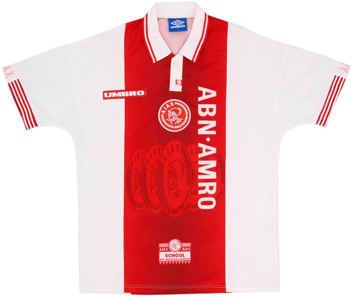 1997-98 Ajax Home Shirt Litmanen #10 - 8/10 - (L)