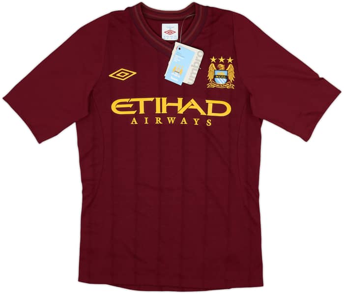 2012-13 Manchester City Away Shirt Kun Aguero #16 (S)