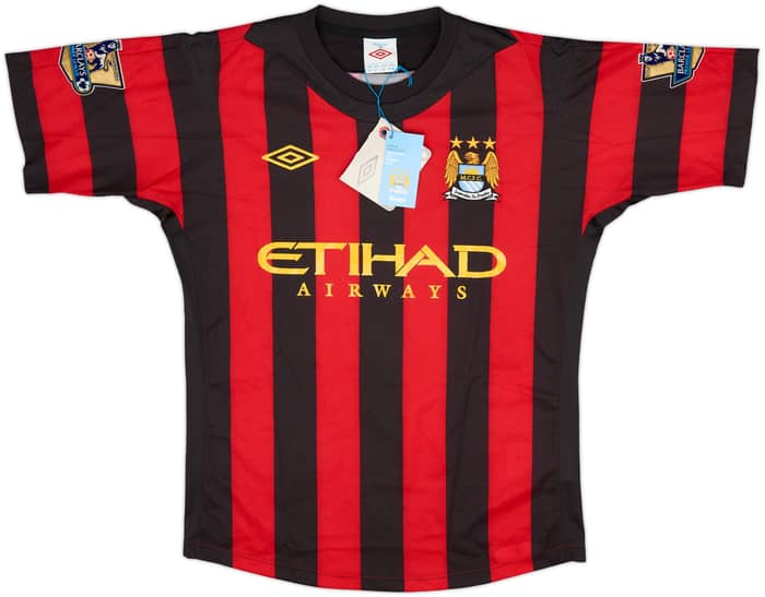 2011-12 Manchester City Away Shirt Silva #21 (S)