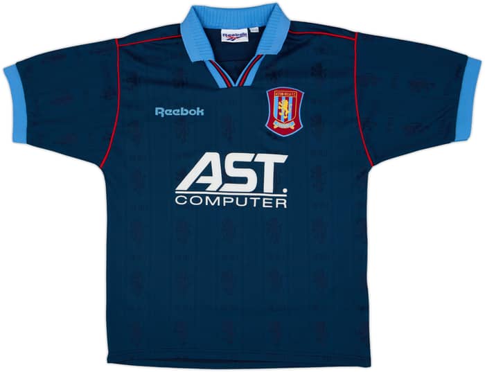 1995-97 Aston Villa Away Shirt - 8/10 - (S)