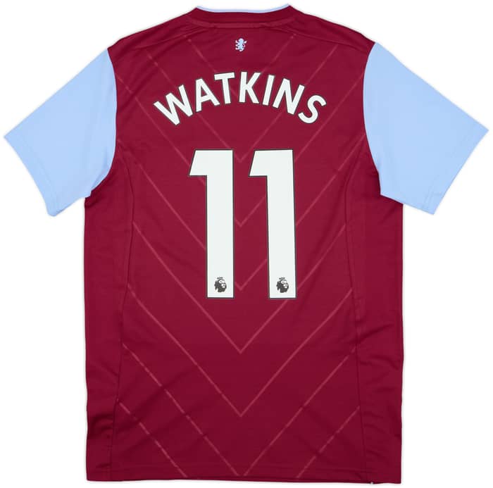 2022-23 Aston Villa Home Shirt Watkins #11 - 10/10 - (S)