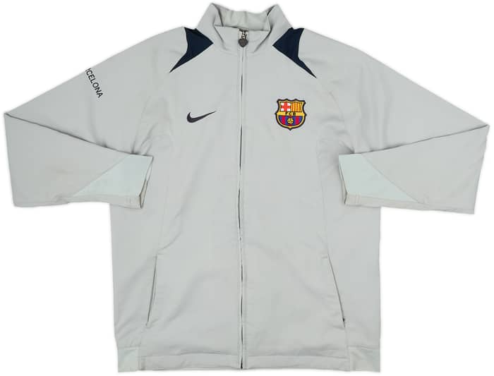 2005-06 Barcelona Nike Track Jacket - 8/10 - (XL.Boys)