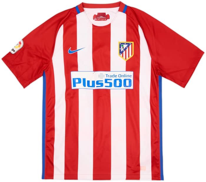 2016-17 Atletico Madrid Home Shirt Torres #9 - 6/10 - (M)