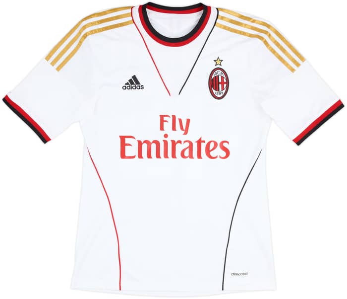 2013-14 AC Milan Away Shirt Balotelli #45 - 7/10 - (S)