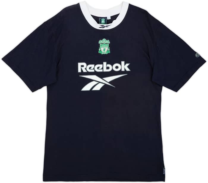 1999-00 Liverpool Reebok Cotton Tee - 8/10 - (XL)