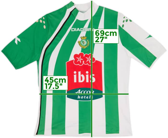 2005-06 Vitora de Setubal Home Shirt - 9/10 - (L)
