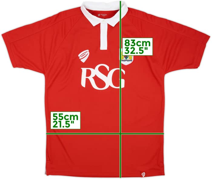 2014-15 Bristol City Home Shirt - 6/10 - (L)