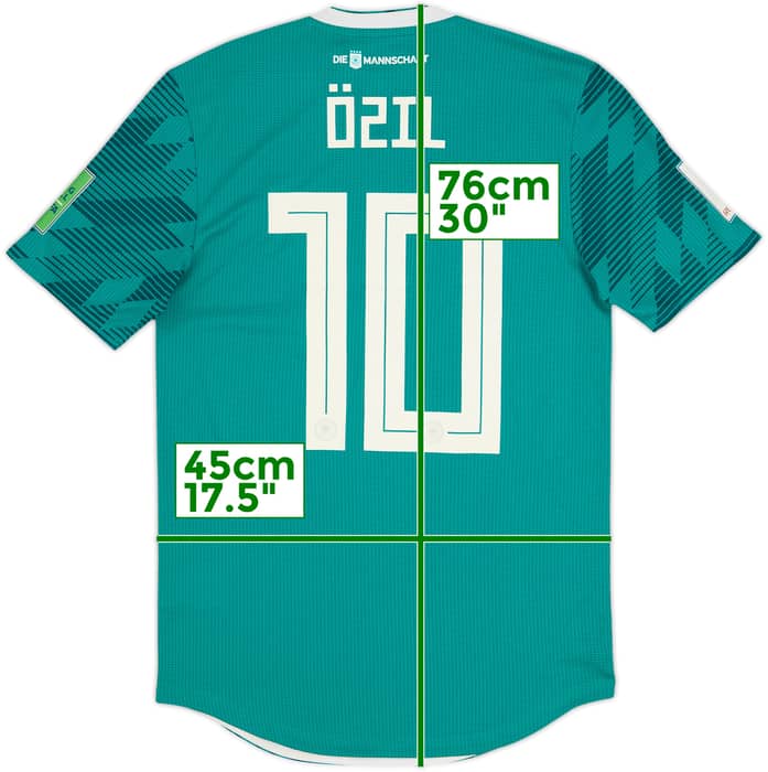 2018-19 Germany Authentic Away Shirt Ozil #10 (S)