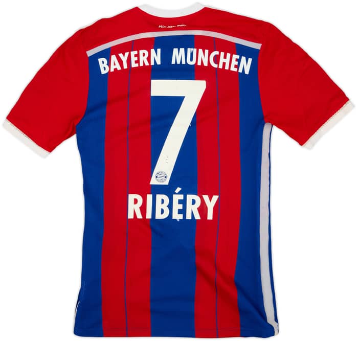 2014-15 Bayern Munich Authentic Home Shirt Ribery #7 - 6/10 - (S)