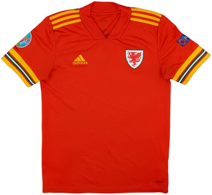 2020-21 Wales Home Shirt - 8/10 - (S)
