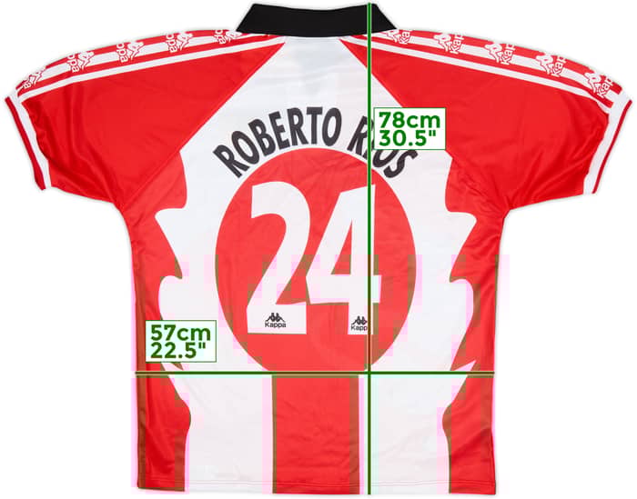 1997-98 Athletic Bilbao Centenary Third Shirt Roberto Rios #24 (XL)