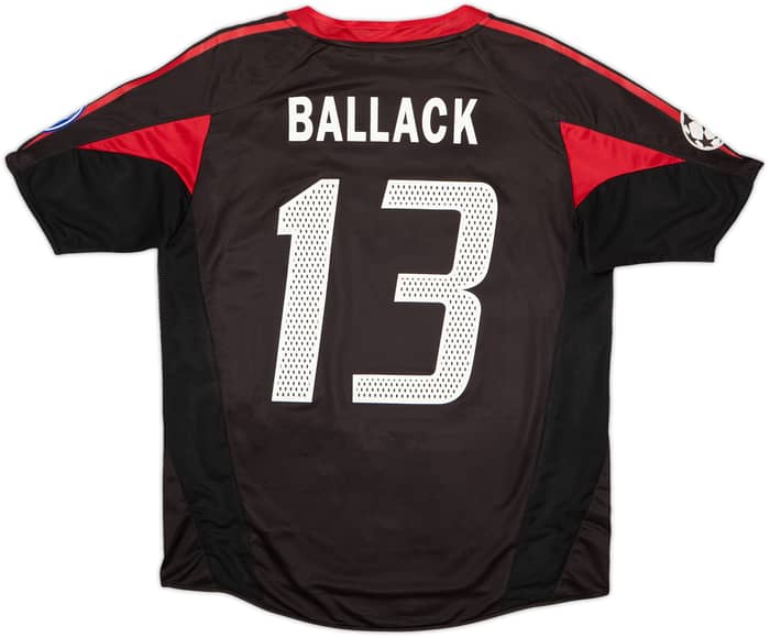 Camiseta de la tercera equipación del Bayern Munich 2004-05 Ballack #13 - 8/10 - (Niños XL)