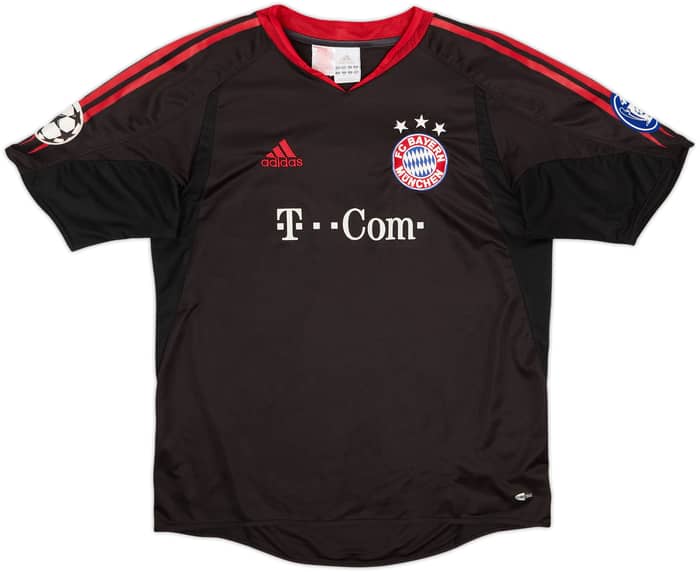 Camiseta de la tercera equipación del Bayern Munich 2004-05 Ballack #13 - 8/10 - (Niños XL)