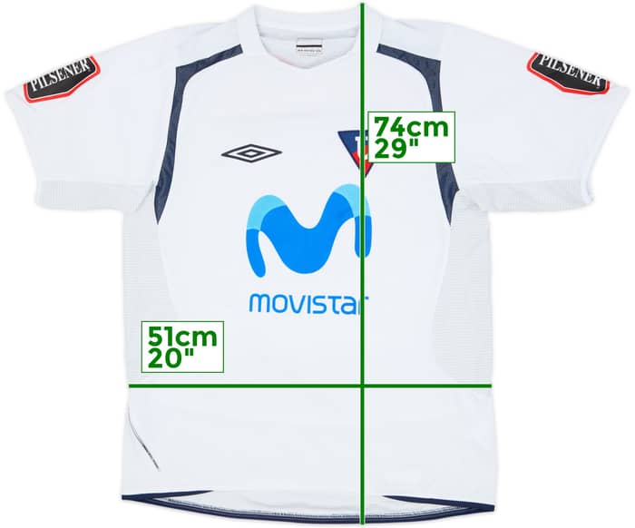 2006 LDU Quito Home Shirt - 8/10 - (L)