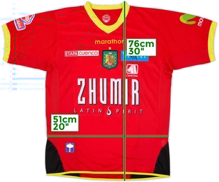 2006 Deportivo Cuenca Home Shirt - 8/10 - (L)