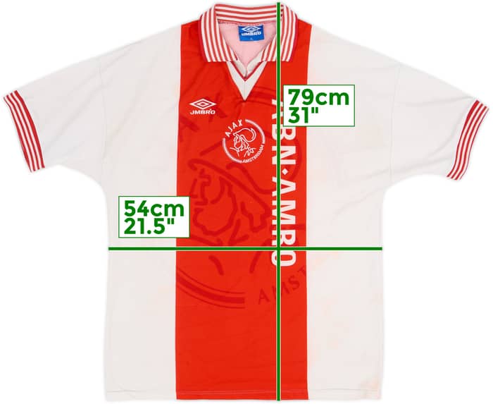 1994-95 Ajax Home Shirt - 5/10 - (XL)