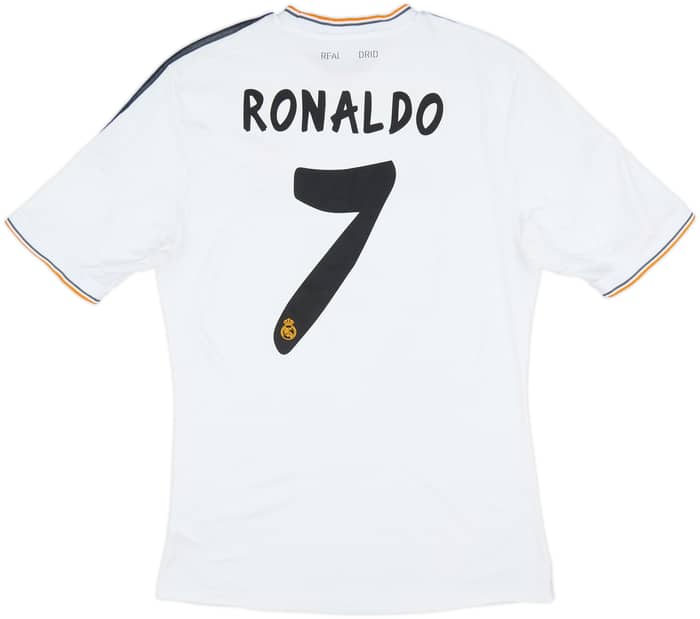 2013-14 Real Madrid Home Shirt Ronaldo #7 - 6/10 - (M)